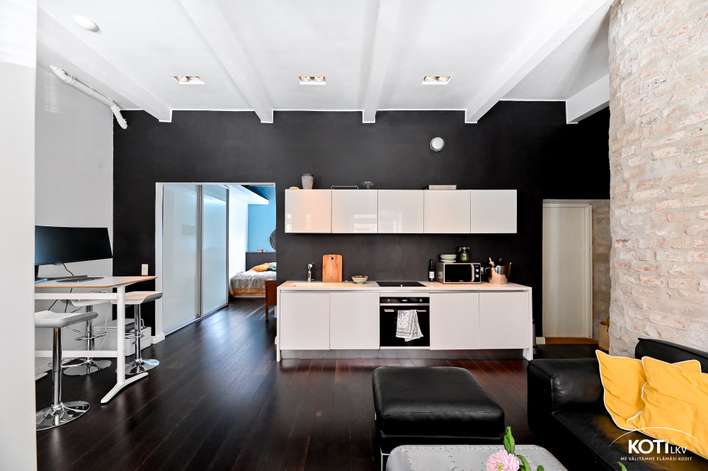 Kerrostalo, 1h, avokeittiö, kph, s, erill. wc, 56 m², Kruununhaka, Helsinki