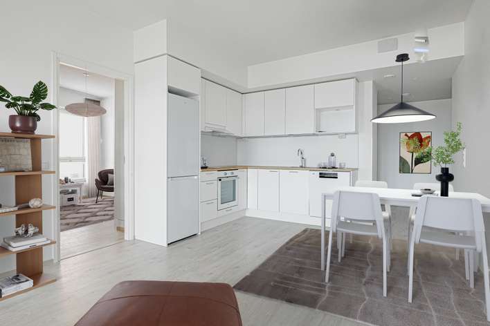 Kerrostalo, 3h+kt+parv, 59,5 m², Vuosaari, Helsinki