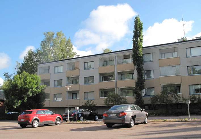 Kerrostalo, 2h+k+kph+lasitettu parveke, 54,5 m², Ruonala, Kotka