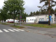 Päiväkoti vieressä.