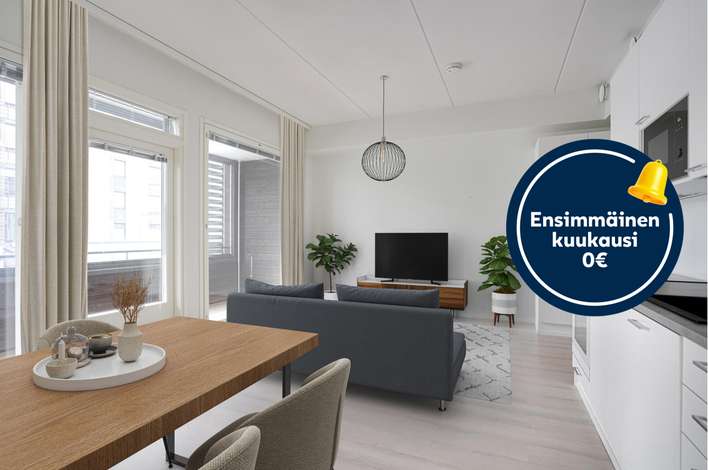 Kerrostalo, 2 H + KT, 48 m², Leppävaara, Espoo