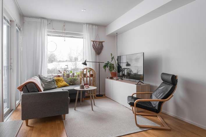 Kerrostalo, 2h+kt+s, 50 m², Satama, Turku