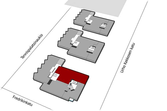 Liiketila, 336 m², Kamppi – pohled 2