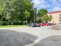 Näkymä sisäpihalta