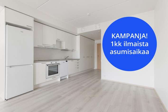 Kerrostalo, 1H+KT, 28,5 m², Herttuankulma, Turku