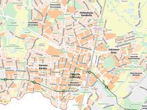 Vantaan suunniteltu ratikkareitti
