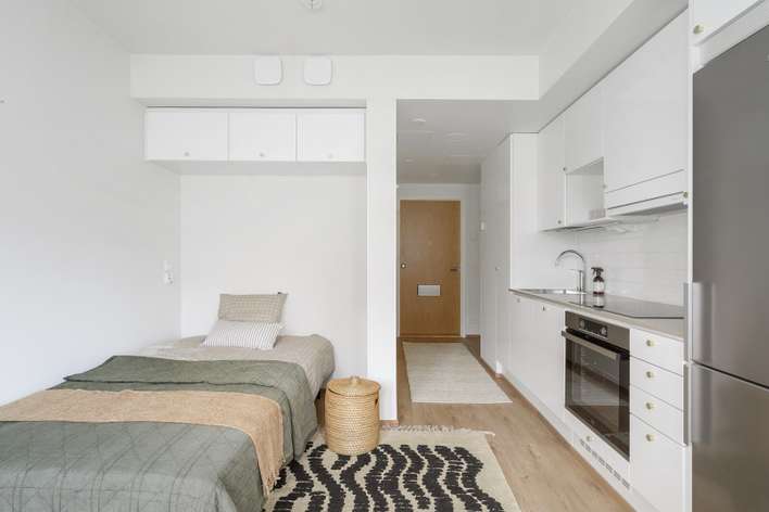 Kerrostalo, 1h+kt+terassi, 26,5 m², Niittykumpu - Näkymä 2