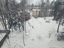 Näkymä pihalle