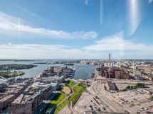 Näkymiä kattoterassilta