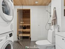 Kylpyhuone ja sauna