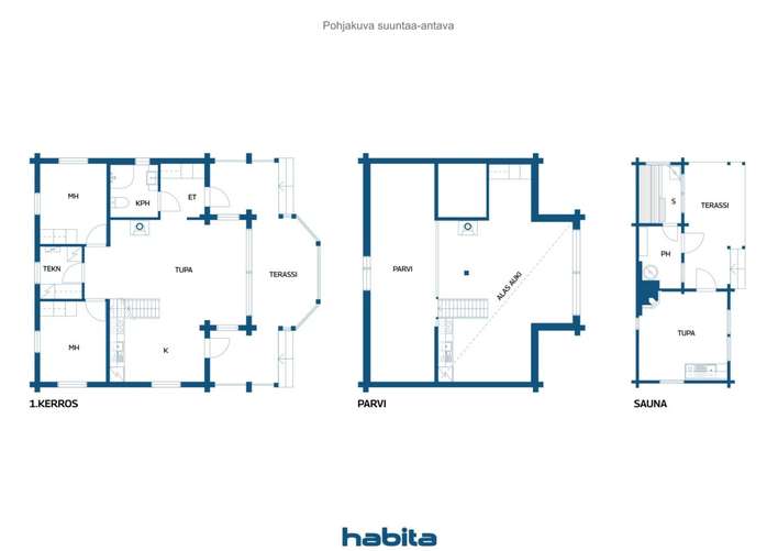 Omakotitalo, 62/72 m², Jaala - Näkymä 2