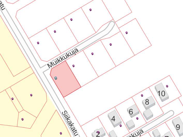 Tontti, 1 258 m², Könönpelto