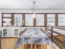 tilaa ruokailuryhmälle