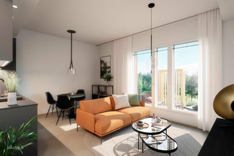Koti A 03 | 41,5 m2 | 2H+KT | Visualisointi