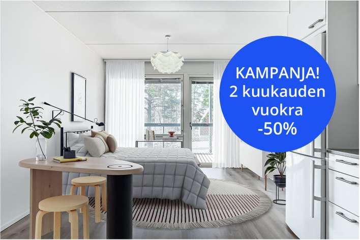 Kerrostalo, 1H+KT+alk+terassi, 37,5 m², Haaga