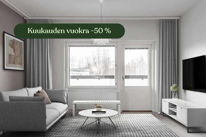 Kerrostalo, 1h+k+kph+l.parv, 29,5 m², Tesoma, Tampere