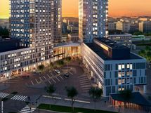 Havainnekuva julkisivusta