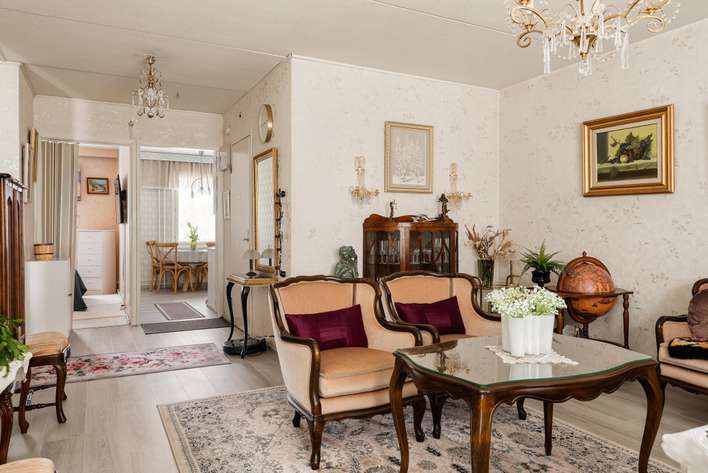 Kerrostalo, Oh, 2mh, th, wc, kph/wc, vh, las.p, 89,5 m², Pormestarinluoto, Pori