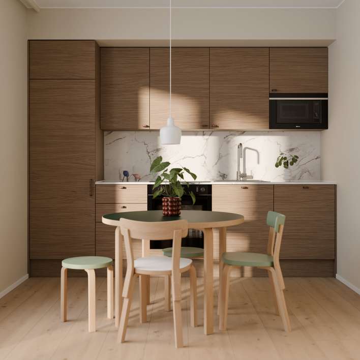Kerrostalo, 2h+kt, 37,5 m², Oulunkylä, Helsinki