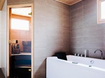 Sauna ja pesuhuone on uusittu 2019