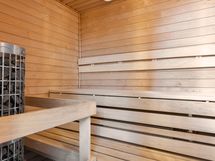 .. ja itse sauna