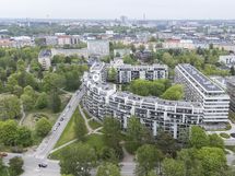 Upeat kesäkadun talot