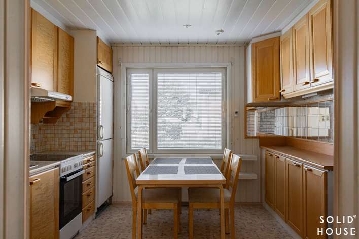 Paritalo, 1krs: 2h, k, wc 2krs: 1h, kk, wc kellari: kph, s, aula, varastotilaa, 60,8/85,8 m², Käppärä - Näkymä 3
