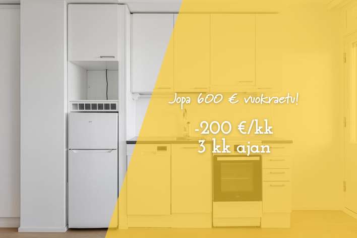 Kerrostalo, 1h+kt, 20,5 m², Pitäjänmäki, Helsinki