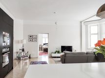 Upea kokonaisuus keskustan paraatipaikalla!