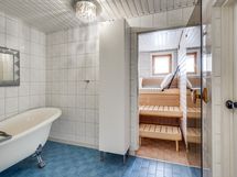 Kylpyhuone ja sauna