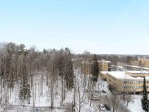 näkymä olohuoneesta pohjoiseen