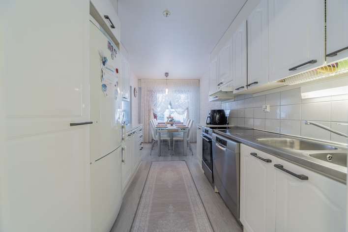 Rivitalo, 3h,k,vh,wc,kph,sauna, 78,5 m², Harmaalinna, Pori