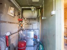 Pannuhuone piharakennuksessa