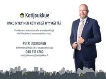 Tervetuloa esittelyyn. Välkommen på visning