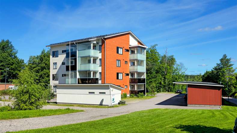 Kerrostalo, 2 h, avokeittiö, sauna, kph, lasitettu parveke, 45 m², Kirveskoski, Pornainen