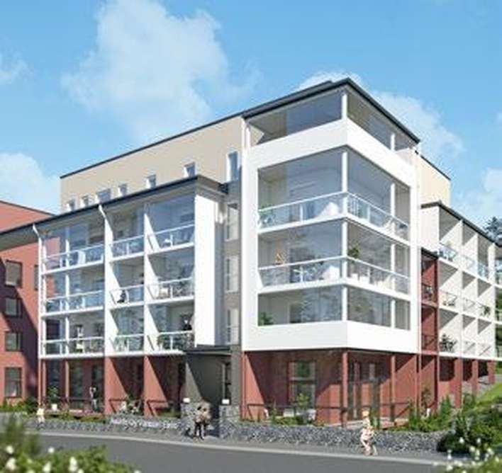 Kerrostalo, 1h + avok + suuri lasitettu parv., 24/33 m², Asola