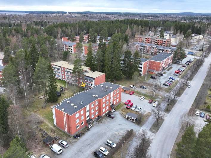 Kerrostalo, 2k+kk, 48 m², Lippuniemi, Iisalmi