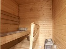 Asunnossa oma sauna