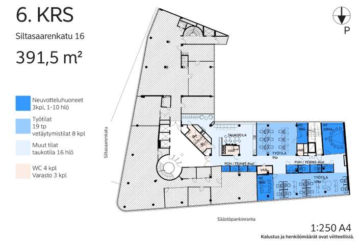 Liiketila, 390 m², Hakaniemi – pohled 3