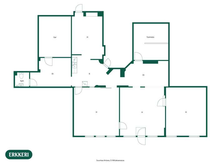 Liiketila, 170 m², Katajanokka - Näkymä 2