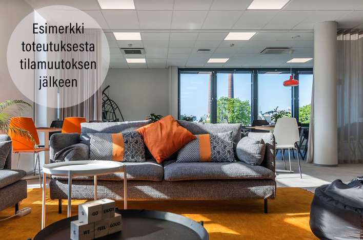 Liiketila, 393,5 m², Kalasatama - Näkymä 4