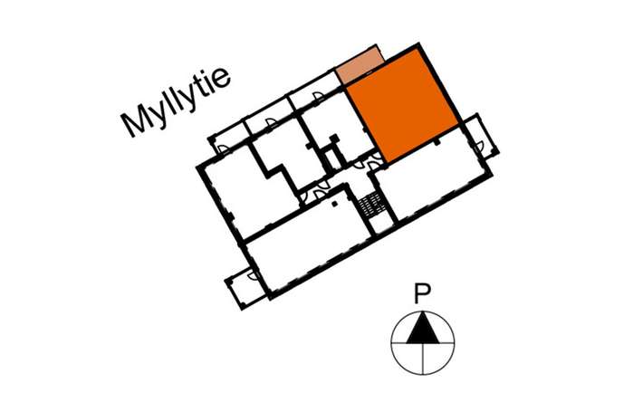 Kerrostalo, 4h+kt+s, 79 m², Pöytäalho – pohled 3