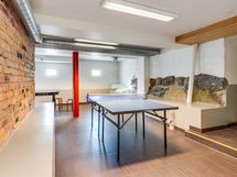 Taloyhtiön saunaosastoa