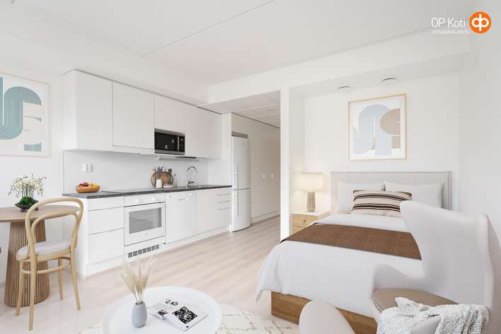 Kerrostalo, 1h, kt, 26,5 m², Koivistonkylä, Tampere