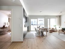 Stailattu malliasunto B3, 3h,+kt+s, 81 m², 2/6. krs