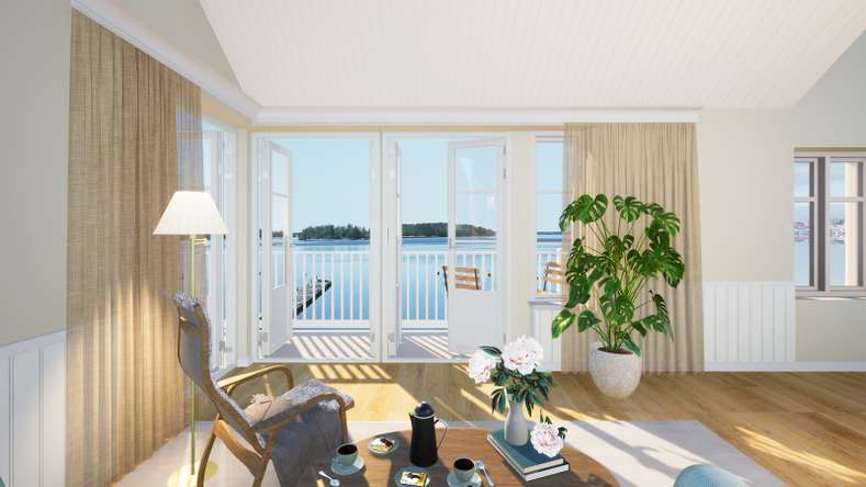Kerrostalo, 4 r+k, badrum, 73 m², Degerby