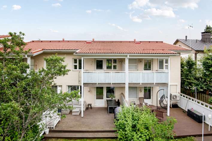 Rivitalo, 4h+avok+rt+s+2kph(2wc)+ terassi+parveke, 91 m², Keskusta / Tehdas – pohled 3