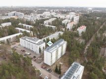 Ilmakuva Tuulimyllyntie 3:n lähialueesta