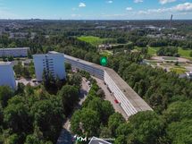 Taloyhtiö ilmakuvassa