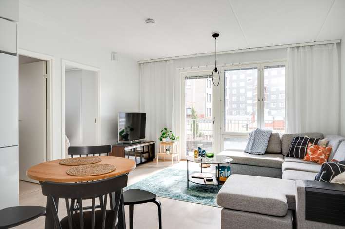 Kerrostalo, 3h+avok+sauna+parveke, 59 m², Herttuankulma, Turku